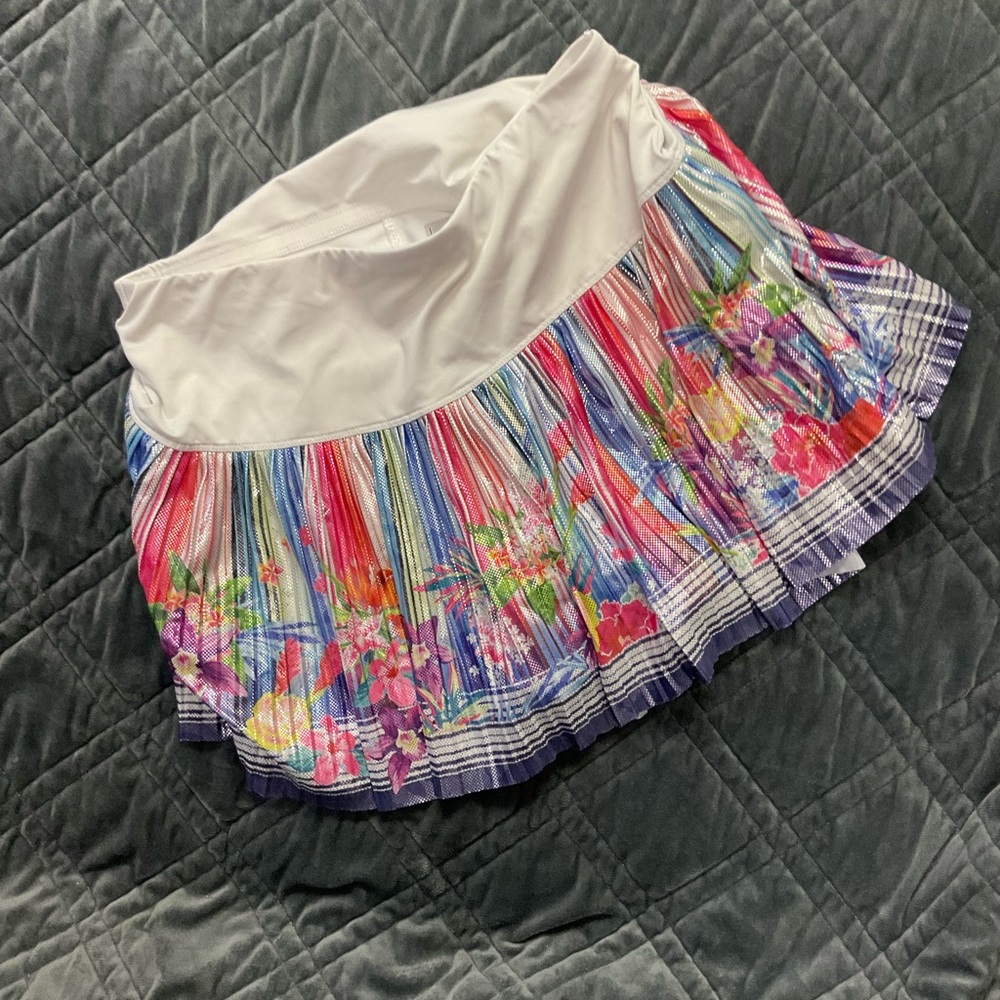 Lucky In Love Ladies Tennis Skirt Skort, size large 12